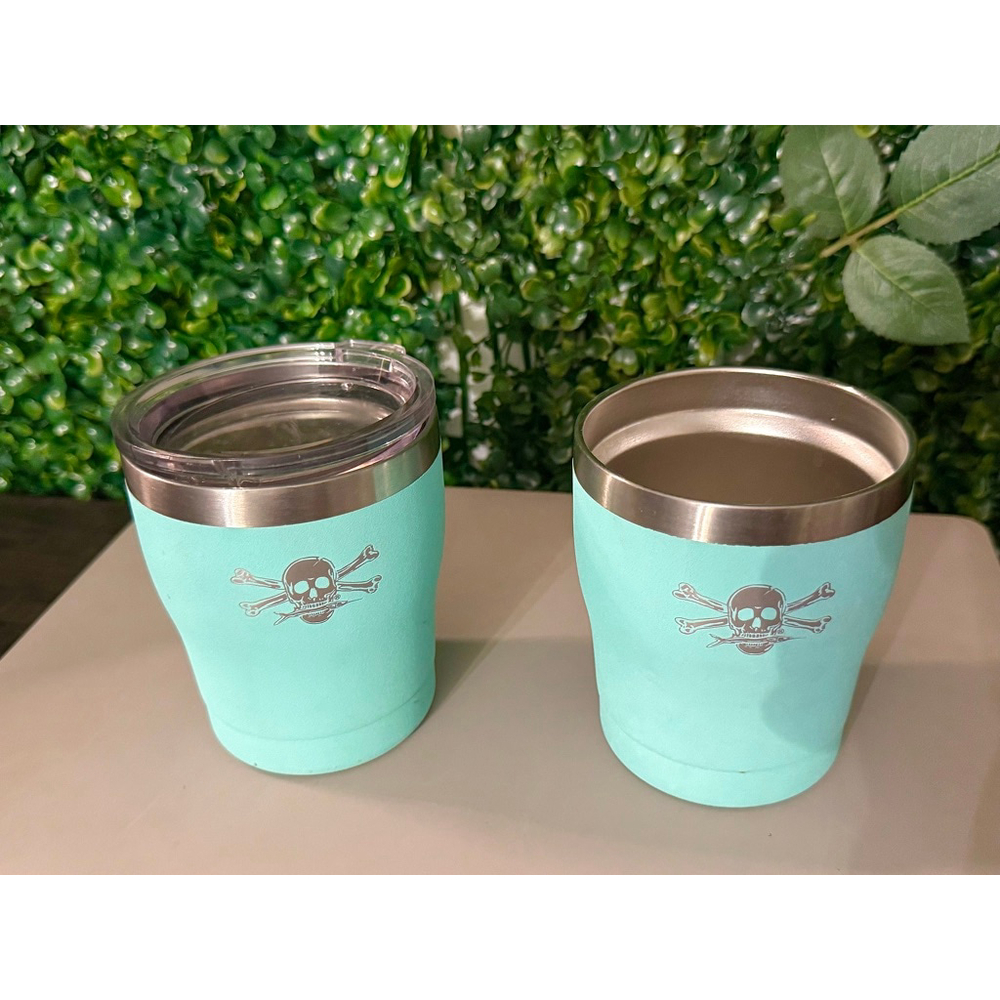 Calcutta Stainless Steel Double Vacuum Insulating 10oz Cups - Seafoam 2 Pack